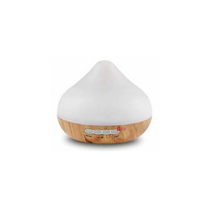 Puntostore - Humidificador Difusor Aroma Terapia 235Ml Color Madera -