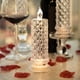 thumbnail image 2 of Velas Sin Llama De La Sombra De La Rosa 4 Piezas De Velas Románticas Operadas Por Batería Llevaron Velas De Pilar Para San Valentín Romántico Proponer Decoraciones De Boda Del Aniversario (, 2 of 3