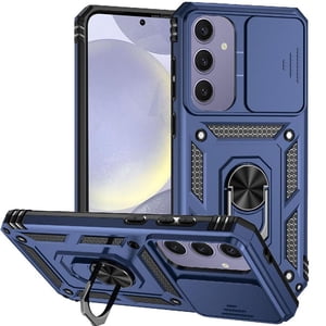 Estuche Gangxun Para Samsung Galaxy S24 Fe, Soporte Giratorio 360°, Estilo Mecánico Y Magnético