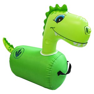 Magideal - Juguete De Dinosaurio Inflable Para Niños, Juguetes Para Saltar Para Niños, Suministros Para Fiestas, Divertido, Fácil De Usar, Ligero, Portátil, Para
