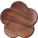 thumbnail image 1 of Beautiful And Durable Black Walnut Petal Cup Cushion Solid Wood Creative Pattern Cushion Kung Fu Tea Cup Wood Cup Cushion Wooden Coffee Cushion Heat Resistant, High Temperature Resistant, Non Slip Woo, 1 of 4