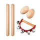 thumbnail image 4 of Juguetes Musicales Preescolares Del Sistema Educativo De La Música De Madera Para Los Bebés 3pcs Del Regalo De Cumpleaños, 4 of 5
