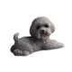 thumbnail image 1 of Dog Miniatura Figurine Mini Estatua De Animales Para La Sala De Estar De La Habitación Lingnet Grey, 1 of 5
