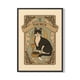 thumbnail image 1 of Cuadro Poster Enmarcado Zodiaco Felino Tauro Decorativo, 1 of 1