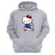 thumbnail image 1 of Polerón Canguro Gatita Kitty Gris Claro Talla L Unisex, 1 of 3
