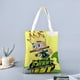 thumbnail image 2 of Johnny Test Bolso de tela con estampado de lienzo para mujer, bolsa de compras reutilizable y estética, con cremallera interior, regalo para mujer,38*45cm., 2 of 6