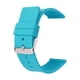 thumbnail image 1 of Correa De Silicona Correa De Repuesto Premium Hebilla De Metal De 22 Mm Banda Para Relojes Inteligentes Hebilla Plateada Azul, 1 of 3