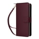 thumbnail image 2 of Funda Cartera con Cremallera y Correa para Samsung Galaxy S26 Plus 5G Soporte y Tarjetero Rojo, 2 of 6