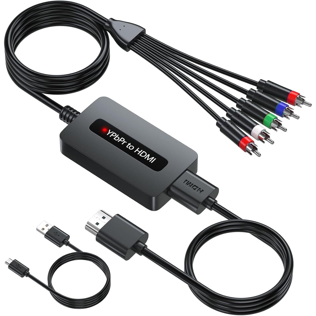 Conversor Componentes A Hdmi Tixilinbi 1080p Ypbpr