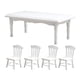 thumbnail image 4 of Silla De Mesa Para Casa De Muñecas, Modelo De Muebles De Madera 1/12, Suministros De Paisaje Para El Hogar, 5 Uds., 4 of 5