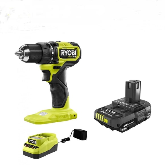 Taladro/destornillador RYOBI 18 V ONE+ HP Compact Brushless 1/2 con kit