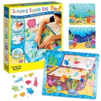 Creativity For Kids - Sensory Squish Bag Creativity Para Niños Ocean Adventure De 3 A 5 Años O Más
