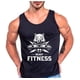 thumbnail image 2 of Polera Diseño Beast Fitness Demon Slayer Musculosa Tank Gym talla L Negro Hombre, 2 of 3