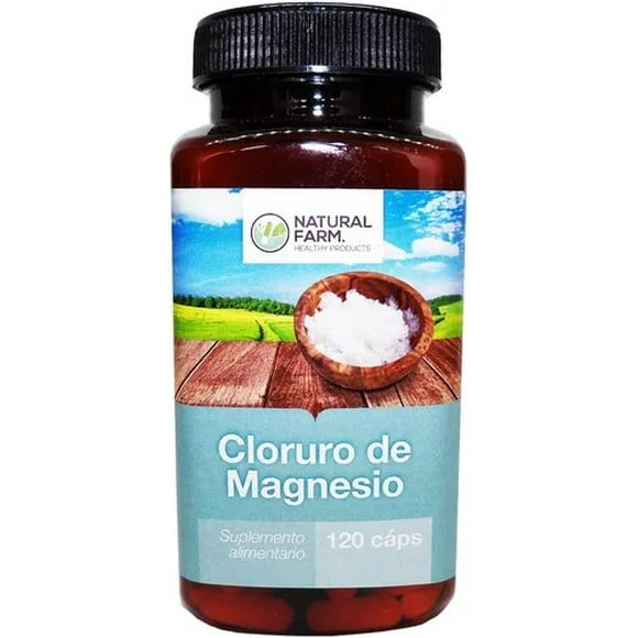 Cloruro De Magnesio 120 Capsulas 500mg