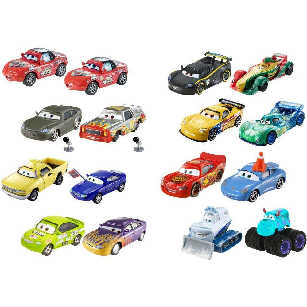 Pack 2 Vehículo De Juguete Personajes Surtido 1 Un Cars