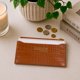 thumbnail image 1 of Billetera tarjetero mujer con monedero Zoe café Carven, 1 of 5