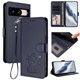 thumbnail image 2 of Funda Volteable tipo Billetera con Correa para Google Pixel 8, Azul, 2 of 6