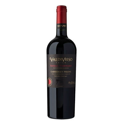 Vino Tinto Single Vineyard Cabernet Franc 13,5° Botella 750 Ml Valdivieso