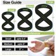 thumbnail image 3 of Correa de Ejercicio RDX Figura 8 Soporte Antideslizante para Muñeca, 3 of 8