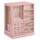 thumbnail image 1 of Caja de Joyas SONGMICS UJBC170R01 Giratoria 360° Rosa 22x16x29 cm, 1 of 6