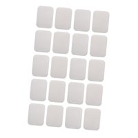 Magideal - 10 Pares De Tiras De Sujeción De Gancho Y Bucle Con Cinta Adhesiva De Doble Cara Cinta De Montaje Antideslizante Para Almohadillas De Sillas Alfombras