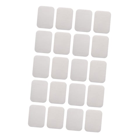 Magideal - 10 Pares De Tiras De Sujeción De Gancho Y Bucle Con Cinta Adhesiva De Doble Cara Cinta De Montaje Antideslizante Para Almohadillas De Sillas Alfombras