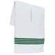 thumbnail image 1 of Toalla Golf Guys 48x112 cm Blanca con Rayas Verdes, 1 of 7