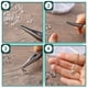 thumbnail image 3 of Set de Anillas para Joyería Mr. Pen 1014 pcs con Cierres de Langosta, 3 of 9