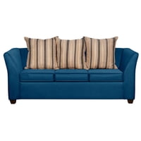 Ruzam Mobel - Sofá 3 Cuerpos Divean Azul