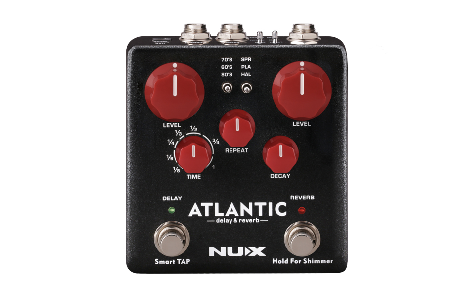 Pedal De Efectos Nux Delay Y Reverb Atlantic Ndr-5