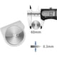 thumbnail image 2 of Cuchillas Rotativas Sopito 60mm Acero SKS7 Set 10 Unidades, 2 of 3