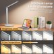 thumbnail image 2 of Lámpara de escritorio LED plegable regulable con cargador USB KQPZ, 2 of 6