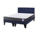 thumbnail image 2 of Cama Europea 2 Plazas + Respaldo Tubular Negro Azul, 2 of 3
