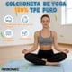 thumbnail image 5 of Colchoneta Mat Yoga Deportiva Plegable Tpe Grueso 8mm Bolso Azul Marca Rebonec, 5 of 10