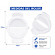 thumbnail image 4 of Pack 2 Moldes para empanadas Cocina, 4 of 4