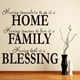 thumbnail image 2 of Decomural Home Family Blessing Family WS-15945, 2 of 2