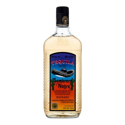 Tequila Joven 38° Botella 750 Ml Sombrero Negro