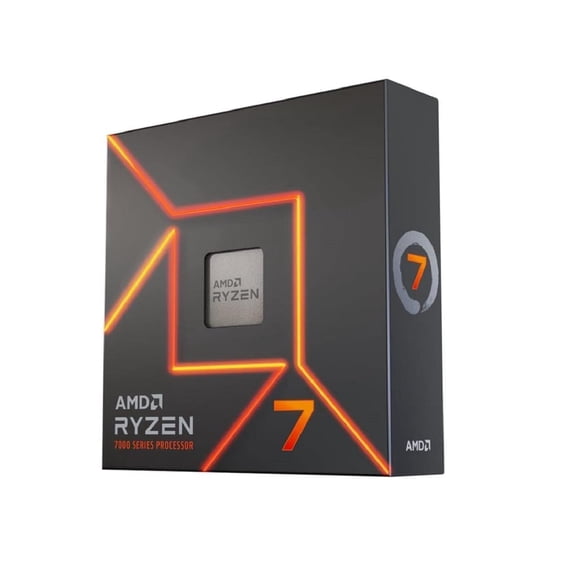 Procesador AMD Ryzen 7 7700X de 8 núcleos y 16 hilos desbloqueado