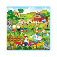 Seigard - Alfombra Diseño Granja 9 Piezas