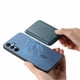 thumbnail image 4 of Funda de Cuero Magnética con Tarjetero para Samsung Galaxy A15 Cubierta Delgada Azul, 4 of 5