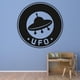 thumbnail image 2 of Decomural Ufo Badge Alien Spaceship WS-19580, 2 of 2