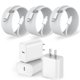 thumbnail image 1 of Cargador USB‑C Vagavo 3M 20W Pack de 3 Cables Rápidos, 1 of 7