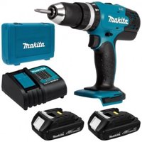 Makita - Atornillador Bateria Dhp453Sye 18V C/P. 13 Mm.