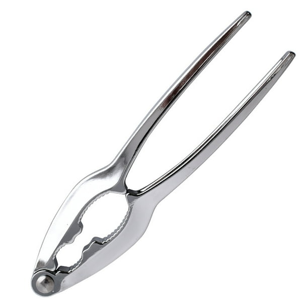 1pc, Zinc Alloy Nut Cracker, Seafood Sheller, Metal Chestnut Clip, Walnut Almonds Hazelnuts Pliers, Multi-Functional Nut Opener, Kitchen Gadgets, Kitchen Stuff, Kitchen Accessories, Home Kitchen Items