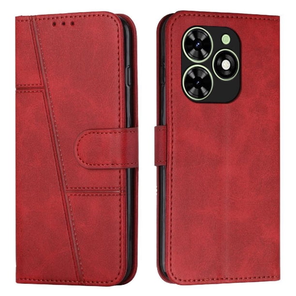 Funda Flip Para Infinix Smart8 – Carcasa Delgada Y Resistente A Impactos Con Soporte Para Uso Diario Y Profesional