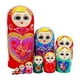 thumbnail image 5 of 10 Piezas Matryoshka Juguetes Para Niños Decoración De Muñecas Rusas De Madera Para Vacaciones, 5 of 5