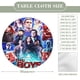 thumbnail image 2 of The Boys theme Fitted Round Tablecloths Elastic Edged Table Covers Waterproof Table Cloth For Kitchen Holiday Party Tables Decor 150cm, 2 of 6