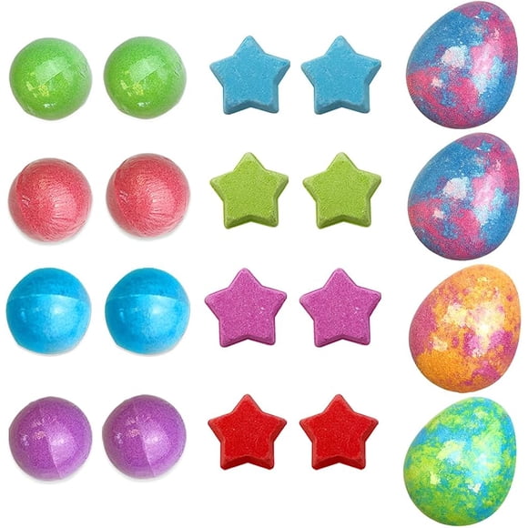 Mega Pack de 20 Bombas de Baño de Colores Zimpli Kids