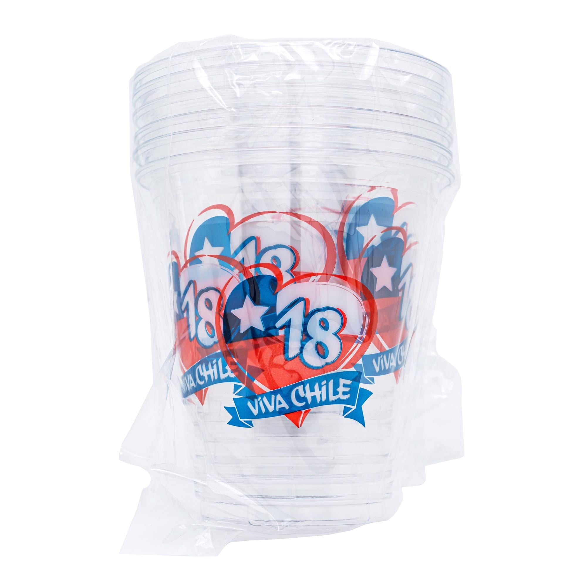 Vasos Plástico 355 Ml 6 Un Way to celebrate