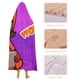 thumbnail image 4 of WordGirl Manta Capa con Capucha Anti-Bolitas, Manta de Lana Ártica Suave, Manta Portátil de Felpa Ligera y Lujosa, Poncho para Siesta en Casa y Oficina, 100*130cm, 4 of 6